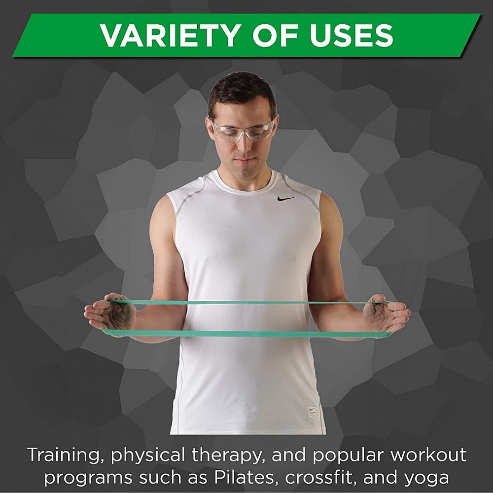 Elastic loop, 7.5cm/ 30.5cm Thera Band Loop - green