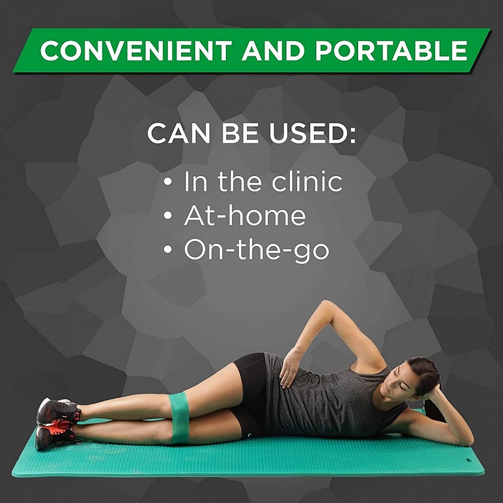 Elastic loop, 7.5cm/ 30.5cm Thera Band Loop - green