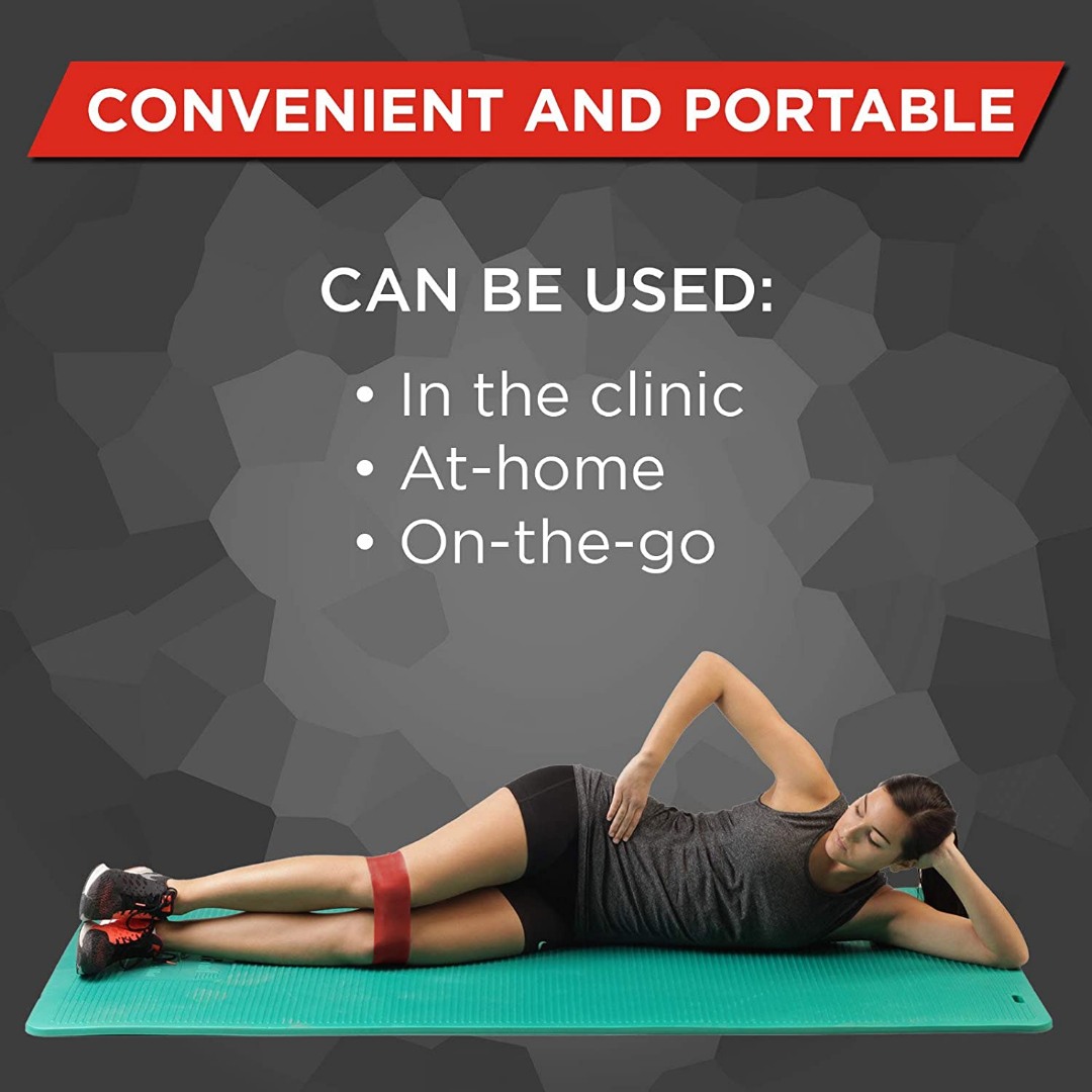 Elastic Loop, 7.5cm/45.5cm Thera Band Loop - Red