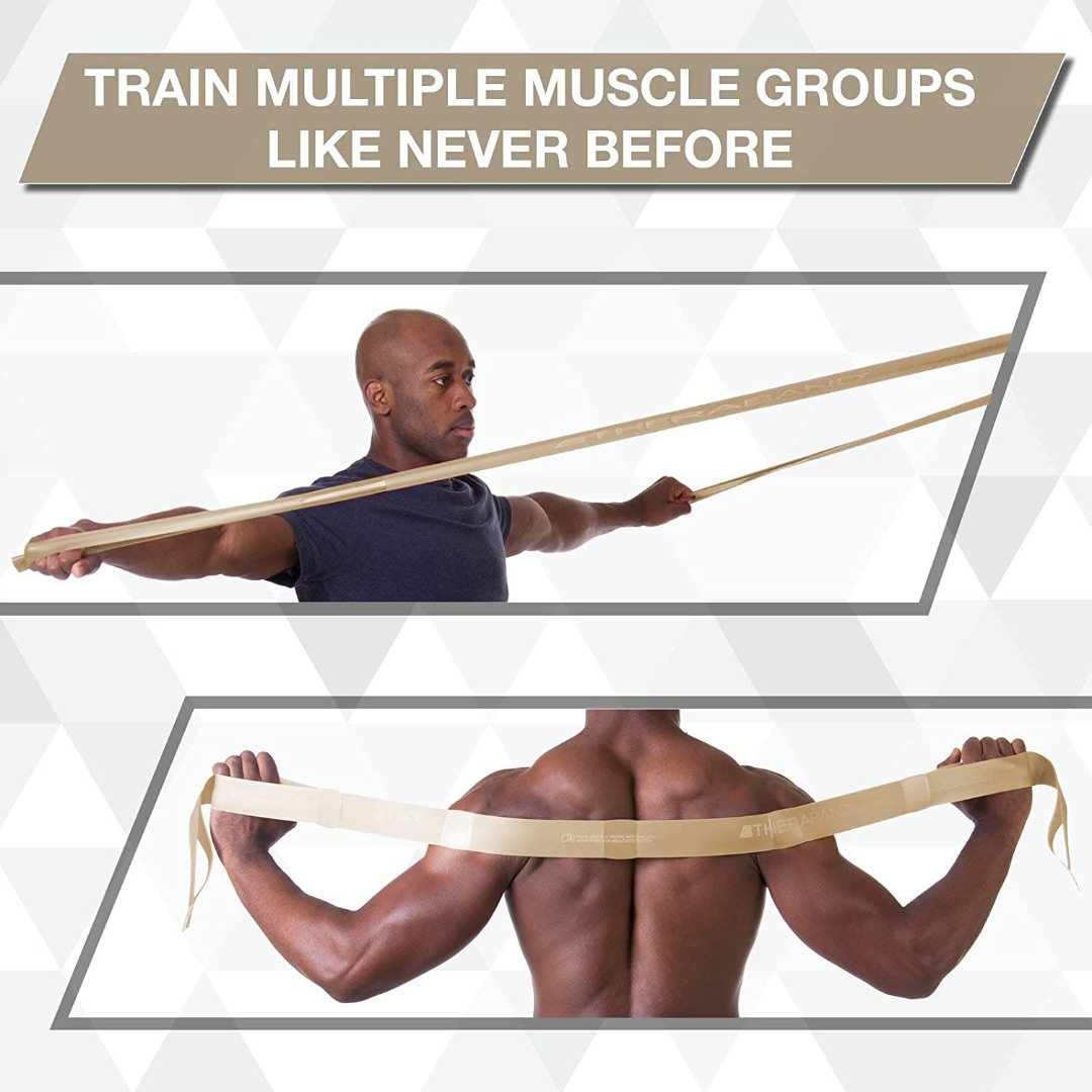 CLX лента с 11 примки Thera Band Consecutive Loops –  22м златна