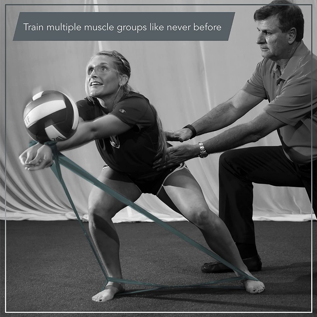 CLX лента с 11 примки Thera Band Consecutive Loops – 22м сребърна