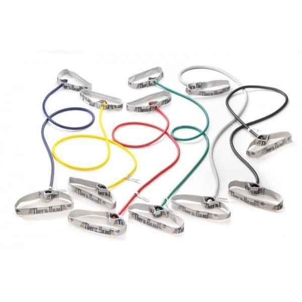 Ελαστικό σχοινί με εύκαμπτες λαβές - εξαιρετικά βαρύ - μπλε