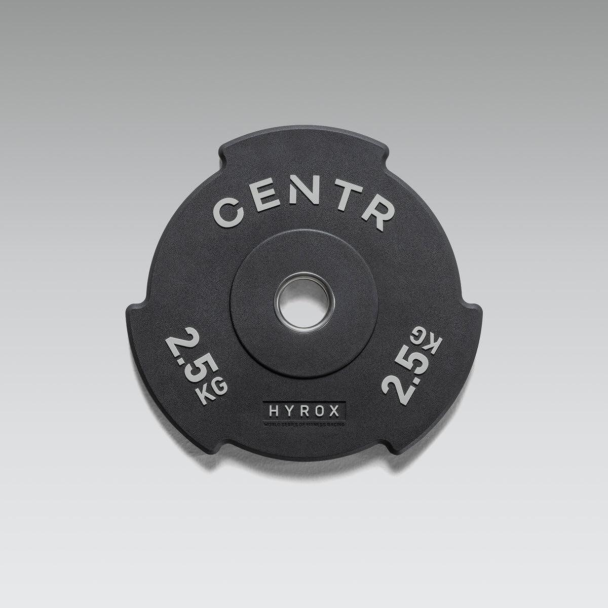 Δίσκος από καουτσούκ αγώνων - 2,5-25kg | HYROX