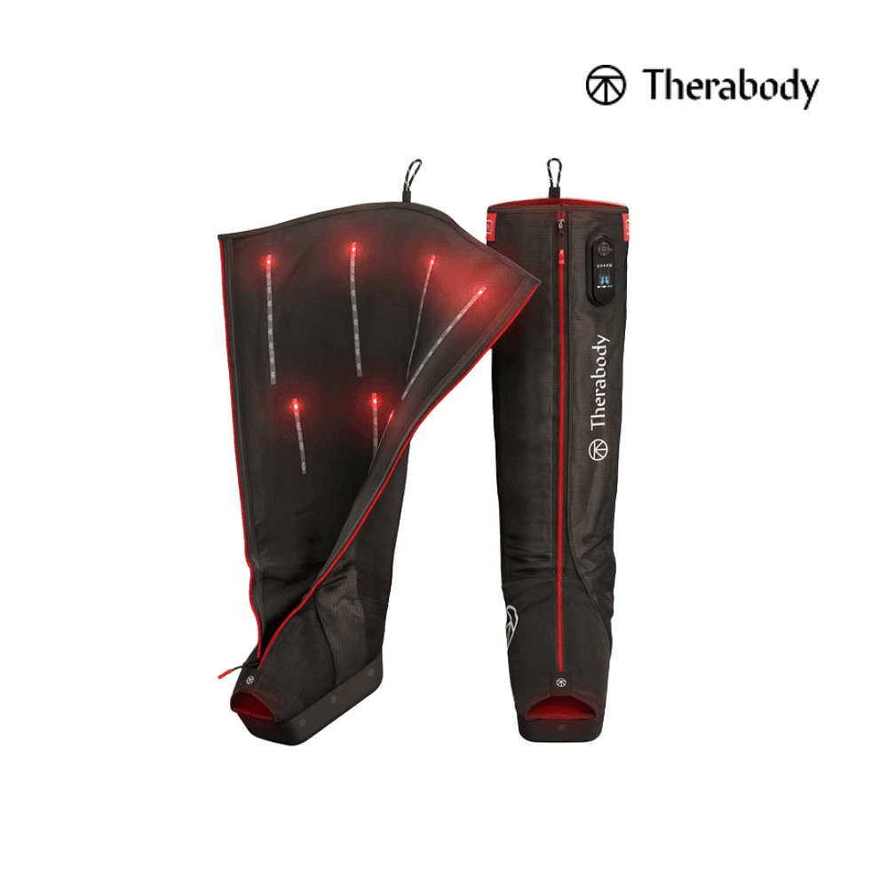 RecoveryAir JetBoots PRO Plus lymphatic drainage boots with LED light