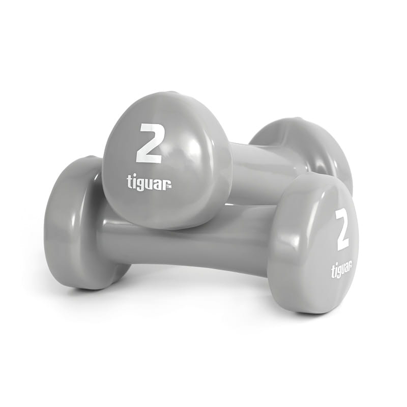 Гирички Tiguar Dumbbells 2,0 kg Pair (Grey)