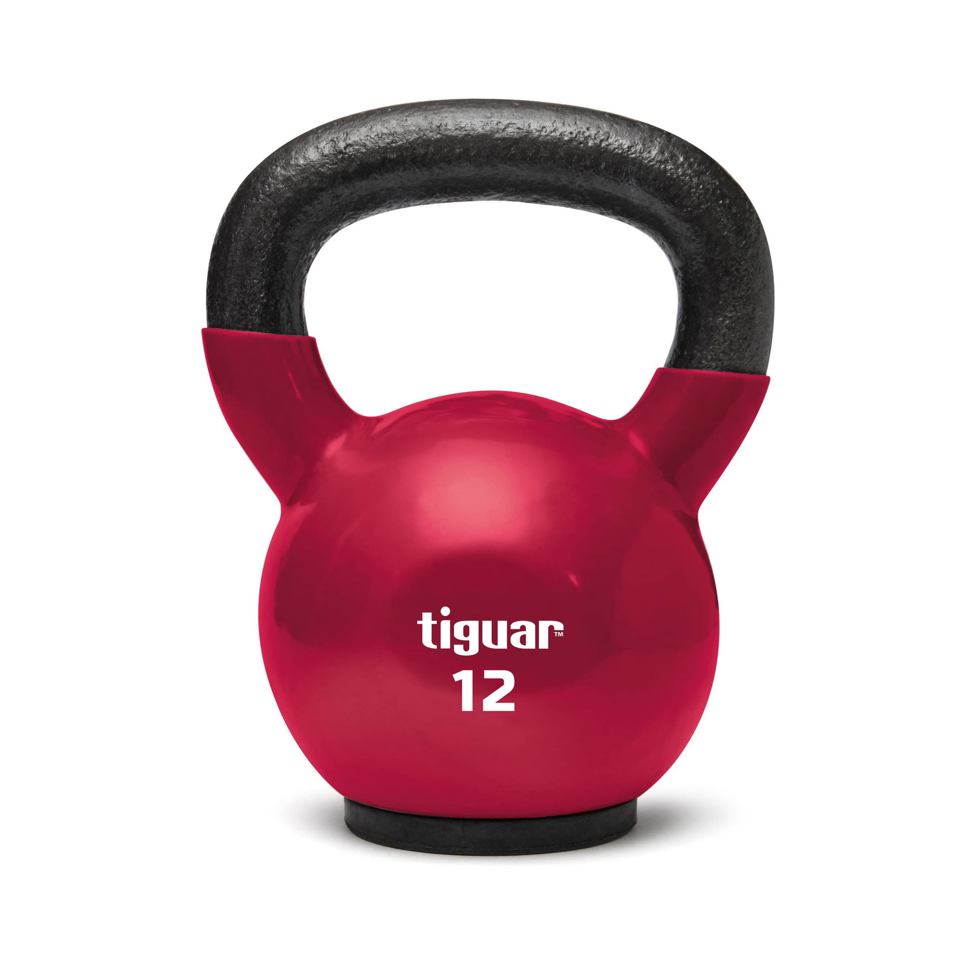 Пудовка Tiguar Kettlebells 12 kg (Raspberry)