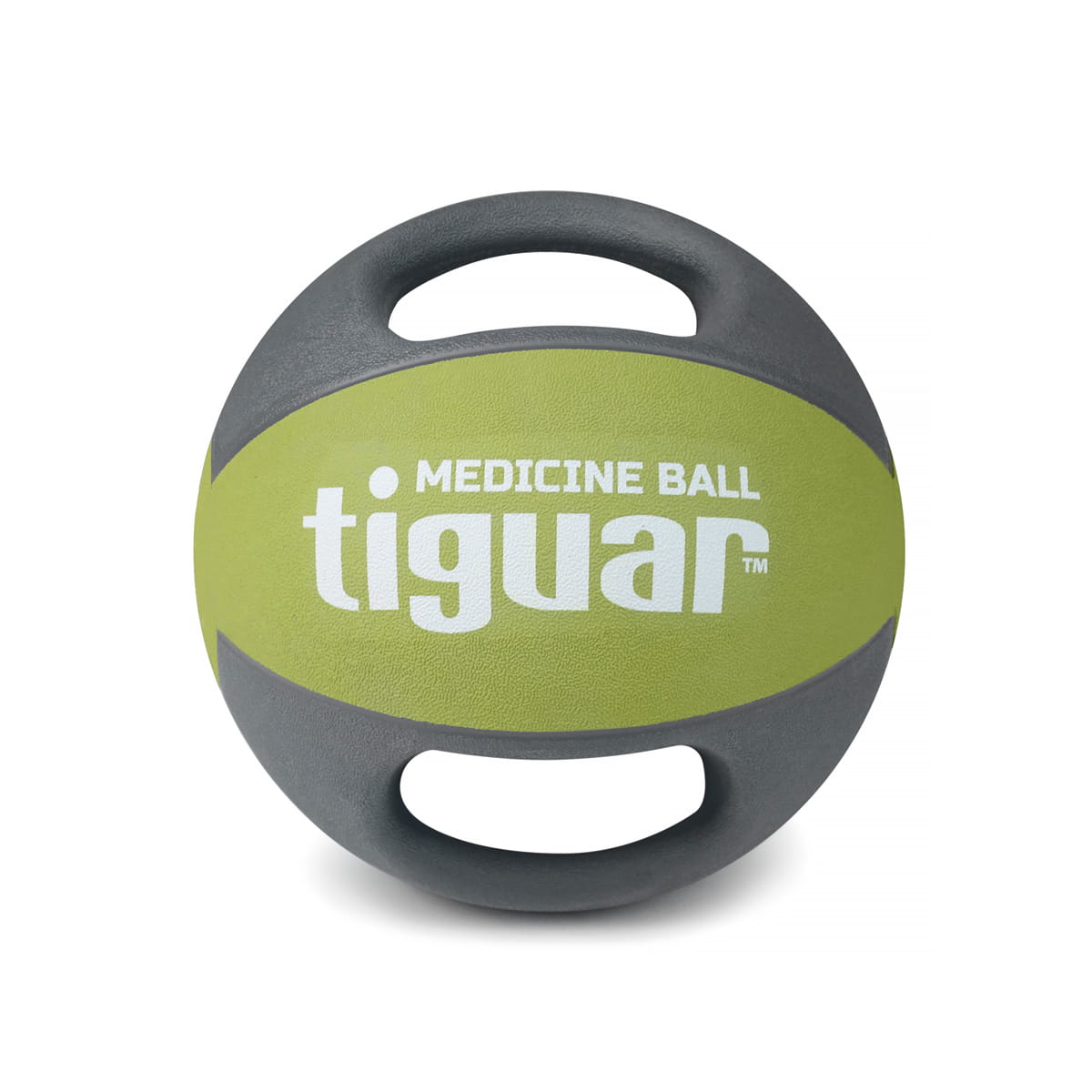 Медицинска топка Tiguar Medicine Ball with Handles 8,0 kg (Grey/Grey)