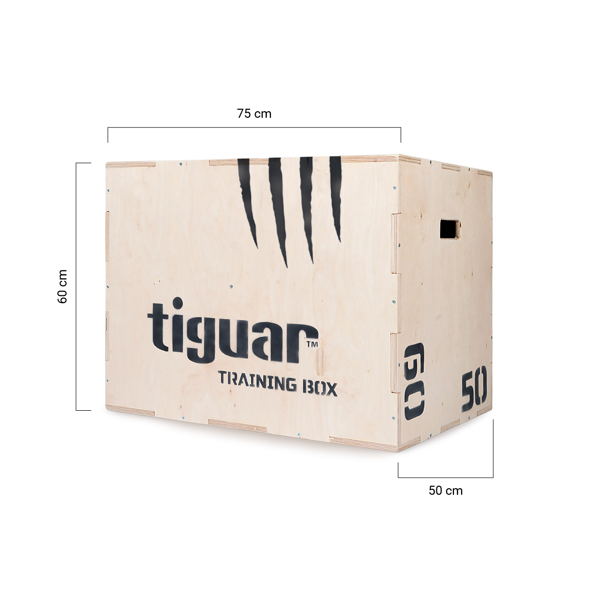 Плиометрична кутия Tiguar Training Box – Plyo Box – Wooden
