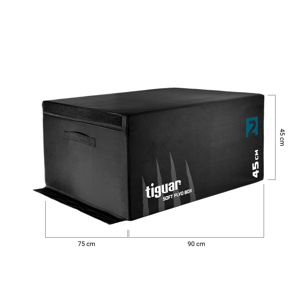 Плиометрична кутия Tiguar Plyo Soft Box V2 (1 × 45 cm Box)