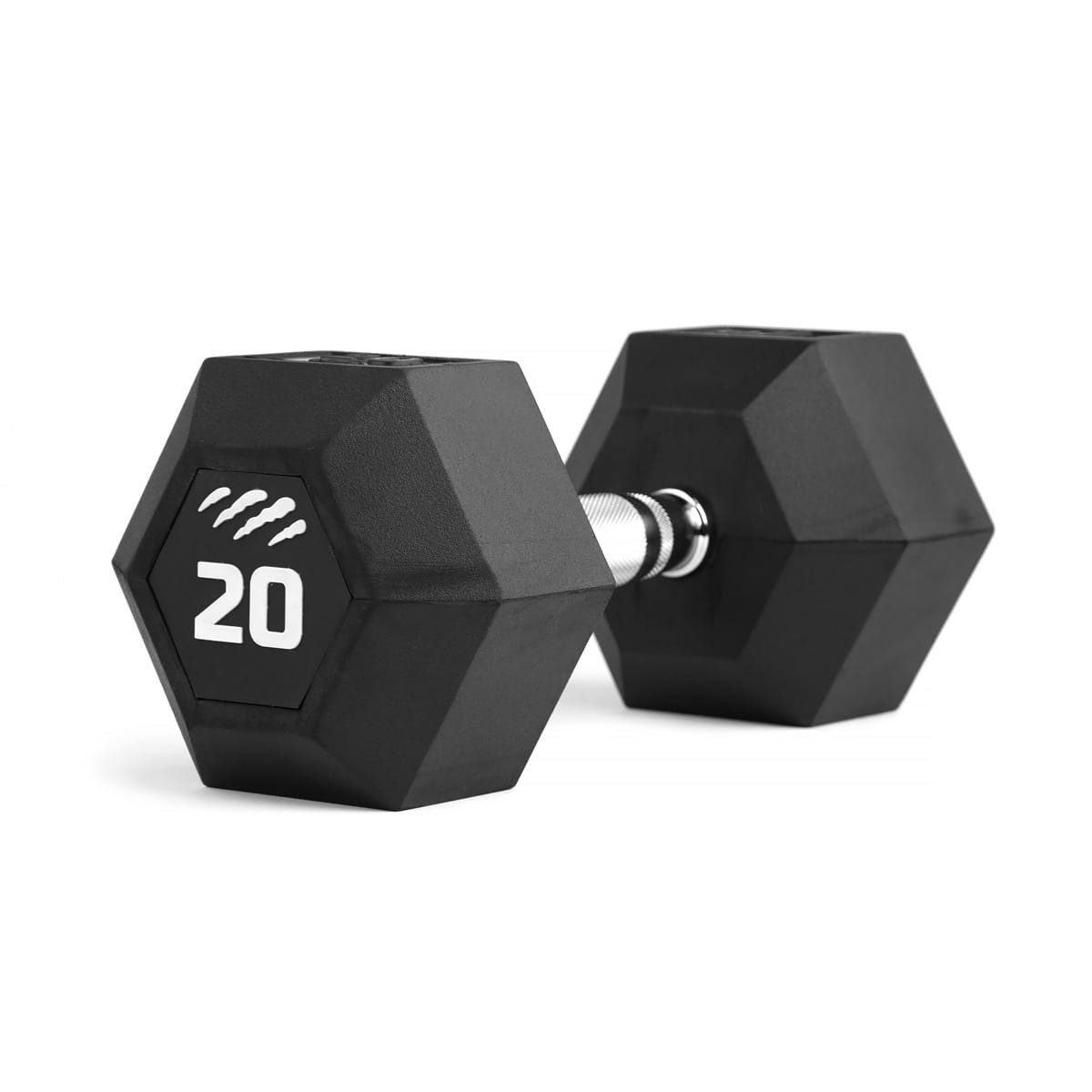 Шестоъгълен дъмбел Tiguar Hex Dumbbell 20 kg