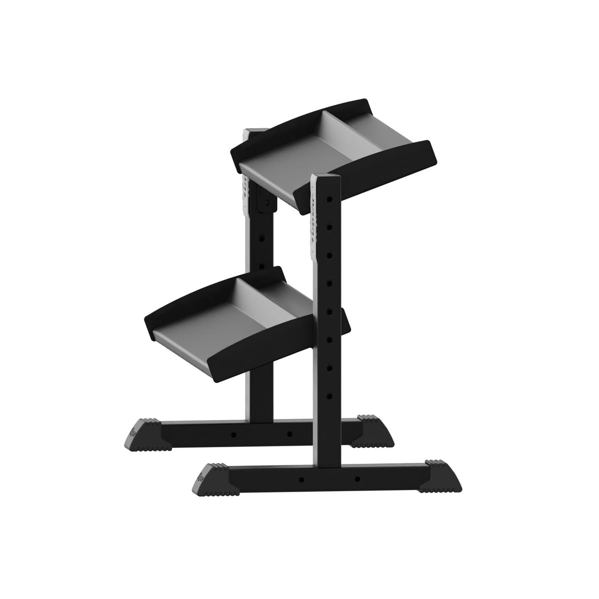 Стойка за дъмбели Tiguar Modular PU/Hex Dumbbell Rack without CAPS (for 5–7 Pairs of Tiguar PU Dumbbells)