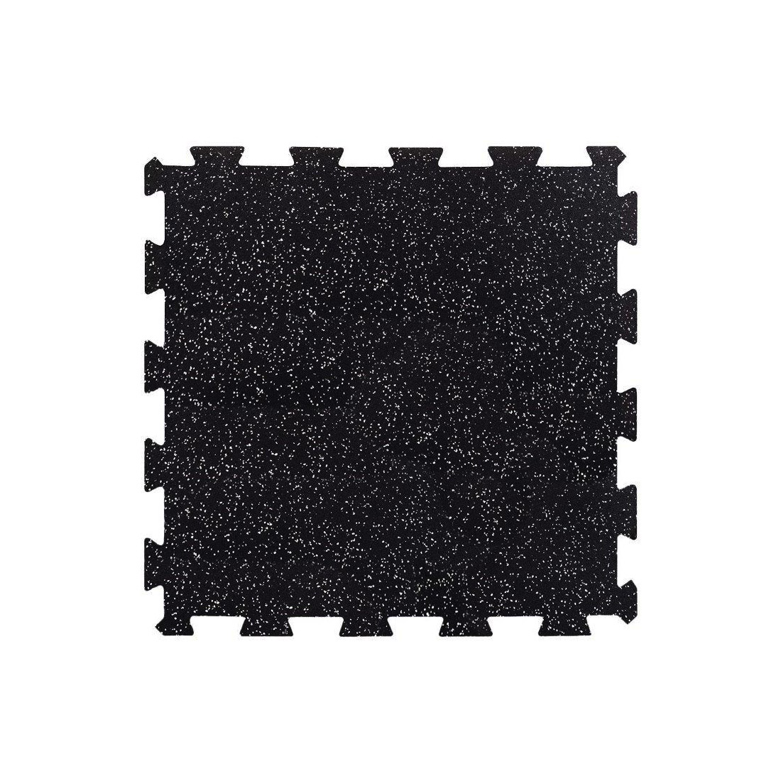 Каучукова фитнес настилка тип пъзел Tiguar SLICE – 10 mm, 98 × 98 cm, Mosaic 10%EPDM