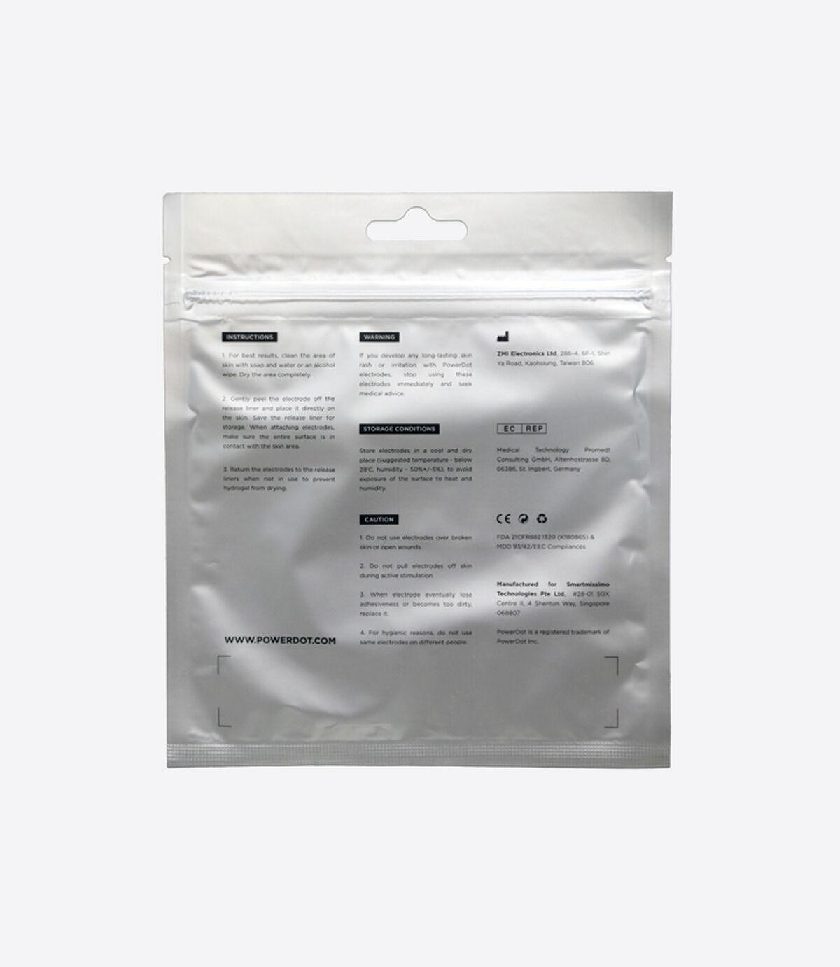 Ηλεκτρόδια αντικατάστασης για PowerDot 2.0 Electrode Pad