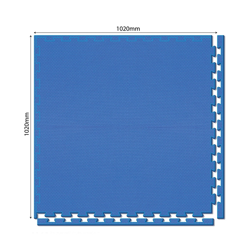 Nowa Szkola παζλ μαλακού δαπέδου, 102,6 x 102,6 cm, μπλε