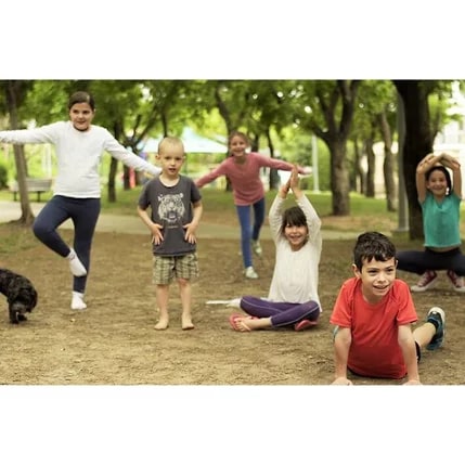 Educational Yoga card game 4 in 1