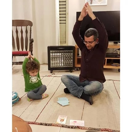 Educational Yoga card game 4 in 1